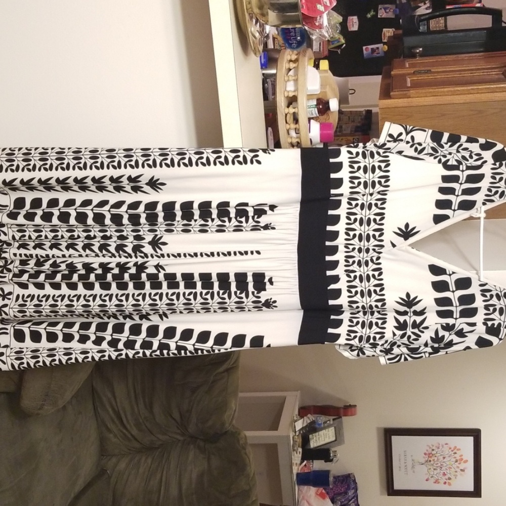 Graphic Print Dress